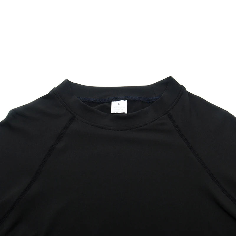 Men's Long-Sleeve Compression Shirt – Quick-Dry Fitness & Training Wear