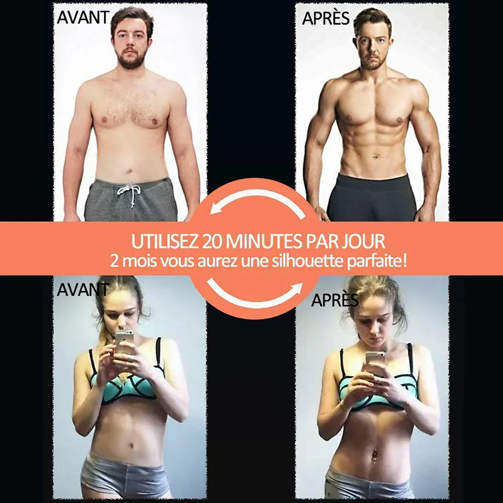 EMS Abdominal & Hip Muscle Stimulator – Home Fitness Massager