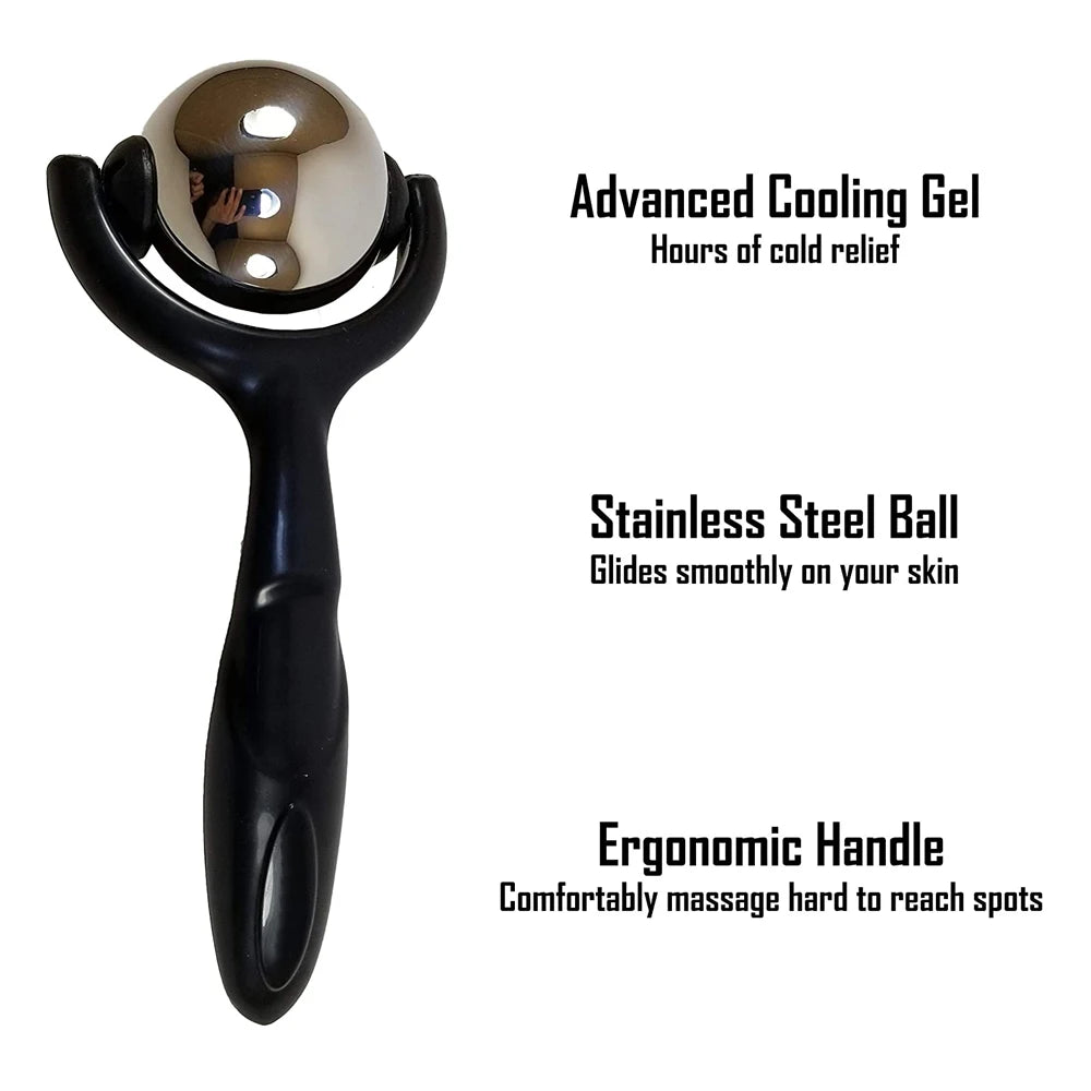 Portable Massage Therapy Ball – Hot & Cold Relief for Pain & Stiffness