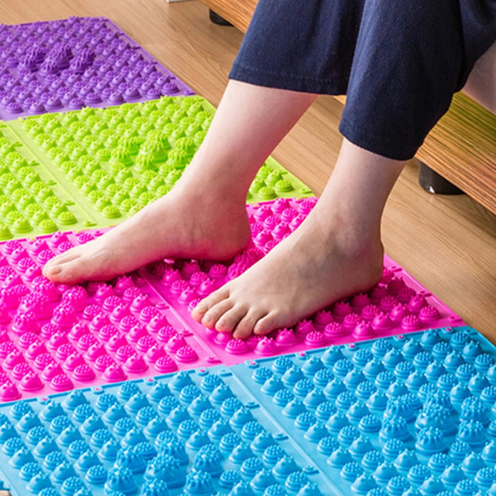 Acupressure Foot Massage Mat – Reflexology & Anti-Slip Wellness Pad