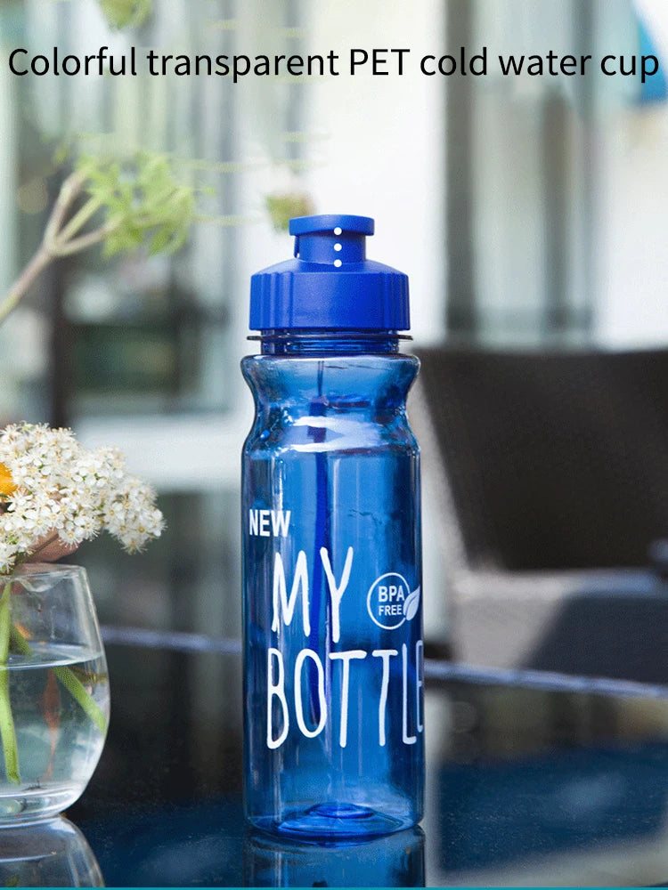 550ml Sports Water Bottle – Portable, Leak-Proof with Flip Cap & Carry Strap