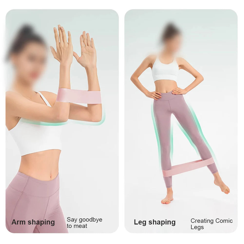 Non-Slip Resistance Loop Band – Stretch & Workout Bands for Gym & Pilates
