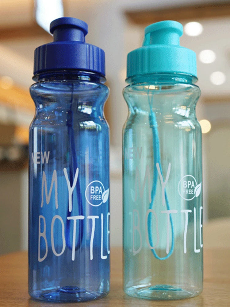 550ml Sports Water Bottle – Portable, Leak-Proof with Flip Cap & Carry Strap