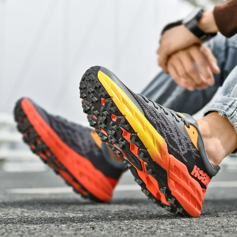 Men's Running Shoes – Lightweight, Breathable, Comfortable Lace-Up Sneakers