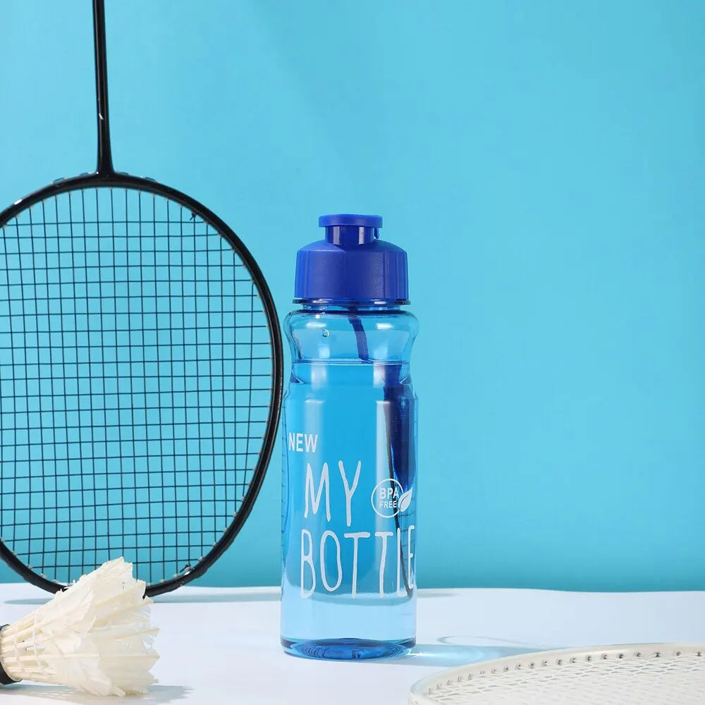 550ml Sports Water Bottle – Portable, Leak-Proof with Flip Cap & Carry Strap