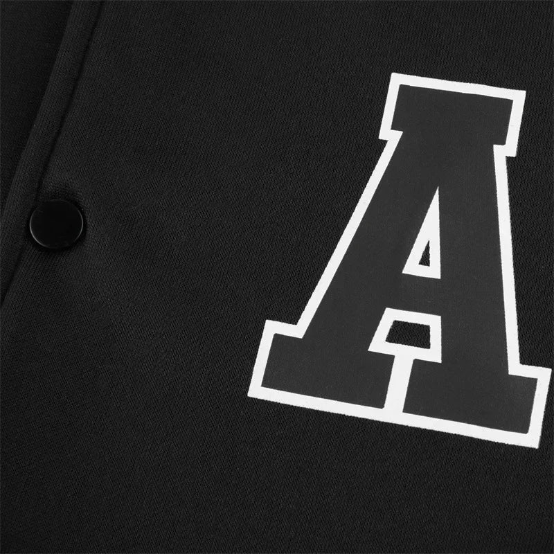 Men's Varsity Hoodie Jacket – Streetwear Baseball Bomber