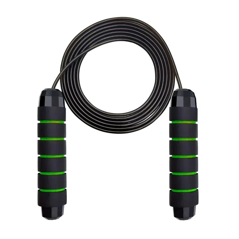 Adjustable Speed Jump Rope with Ball Bearings – Foam Handles for Home Workouts