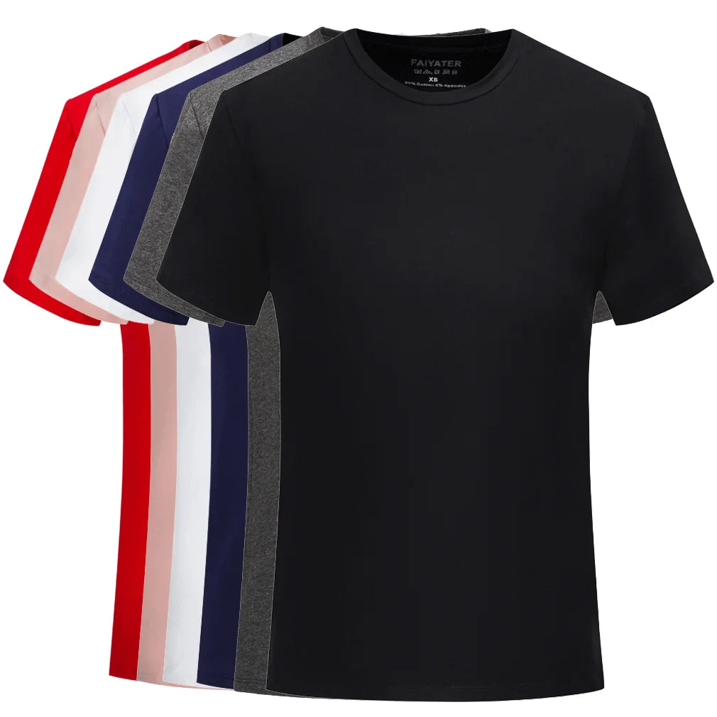 Men's Fitness T-Shirt – O-Neck Tee in 6 Colors (XS–3XL)