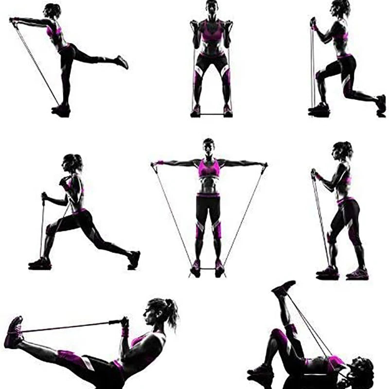 Resistance Bands with Handles – Strength Training & Home Workout Equipment