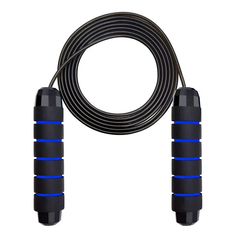 Adjustable Speed Jump Rope with Ball Bearings – Foam Handles for Home Workouts
