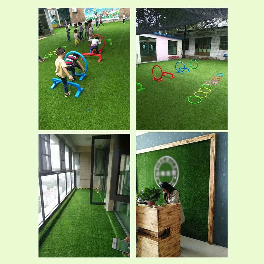 Artificial Turf Grass – Realistic Synthetic Mat for Indoor/Outdoor Use & Home Decor
