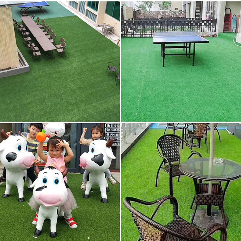 Artificial Turf Grass – Realistic Synthetic Mat for Indoor/Outdoor Use & Home Decor