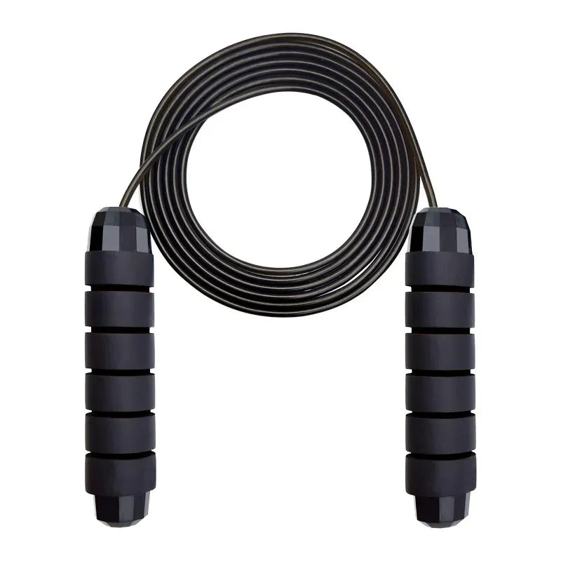 Adjustable Speed Jump Rope with Ball Bearings – Foam Handles for Home Workouts