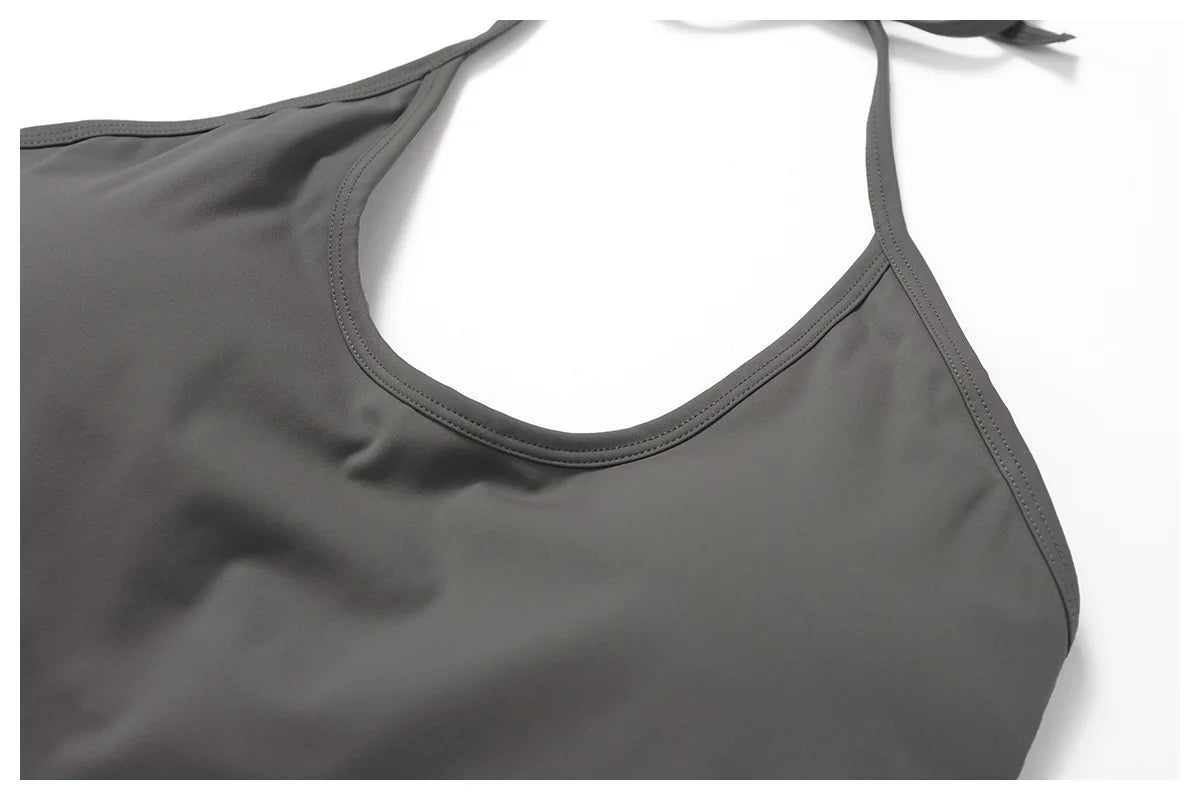 2-Piece Women's Yoga Set – Flared Trousers & Sports Bra Crop Top