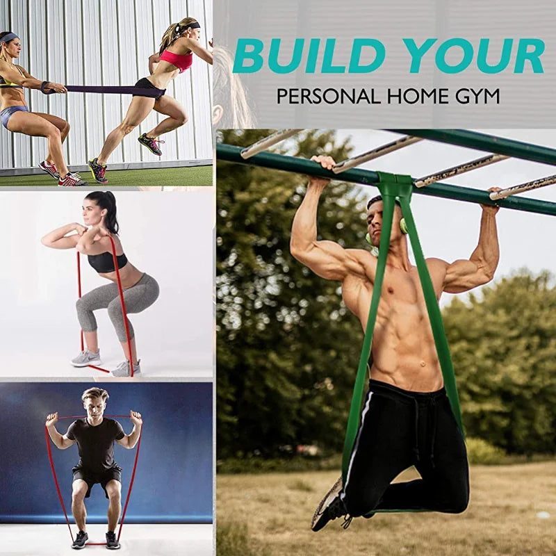 Resistance Band Set – Pull-Up Assistance & Stretch Bands for Home Workouts