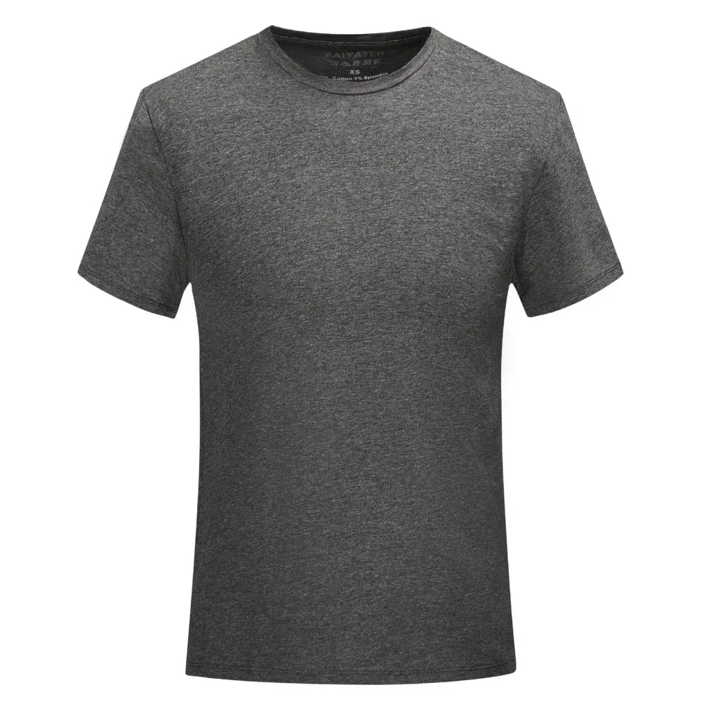 Men's Fitness T-Shirt – O-Neck Tee in 6 Colors (XS–3XL)
