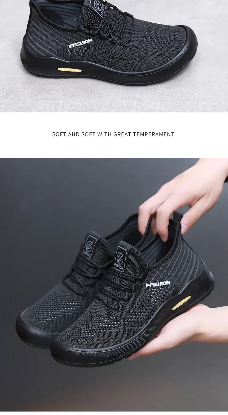 Men's Summer Walking Shoes – Breathable, Comfortable & Anti-Slip