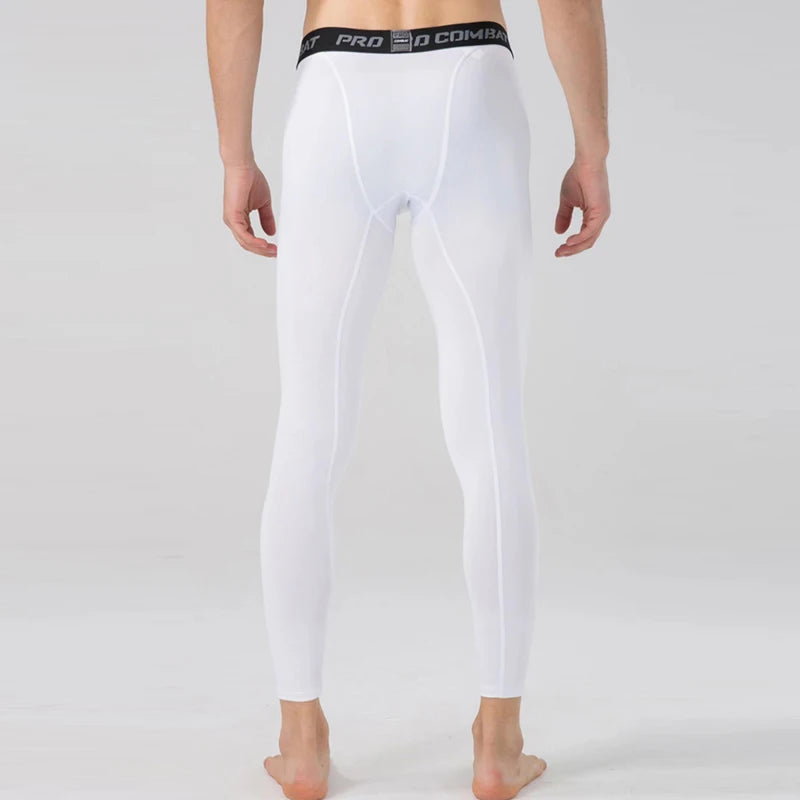 Men's Compression Tights – Cool Dry Leggings for Running & Workout