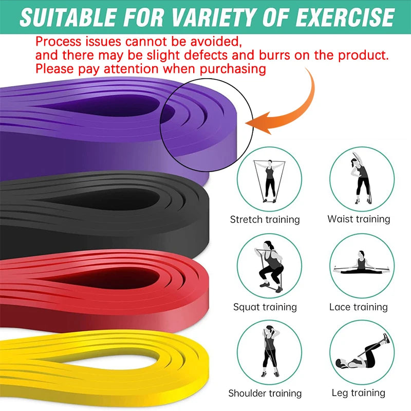 Resistance Band Set – Pull-Up Assistance & Stretch Bands for Home Workouts
