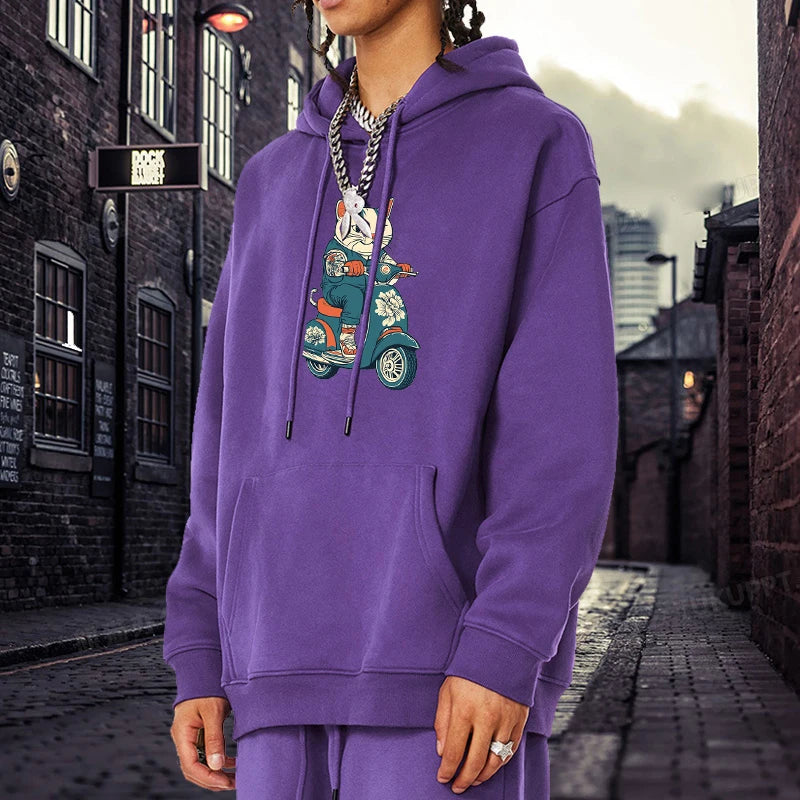 Men's Casual Long Sleeve Hoodie