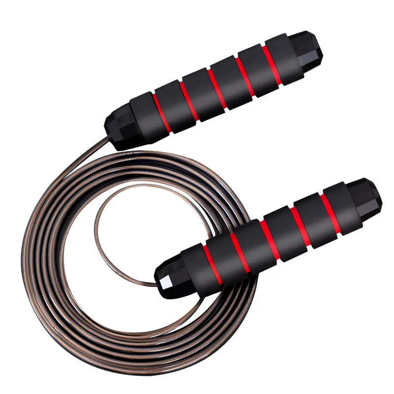 Adjustable Steel Wire Speed Jump Rope – For Fitness & Training Workouts