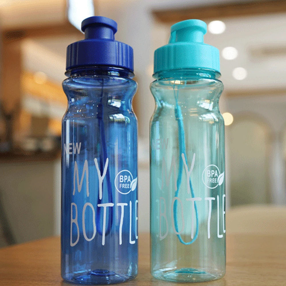 550ml Sports Water Bottle – Portable, Leak-Proof with Flip Cap & Carry Strap