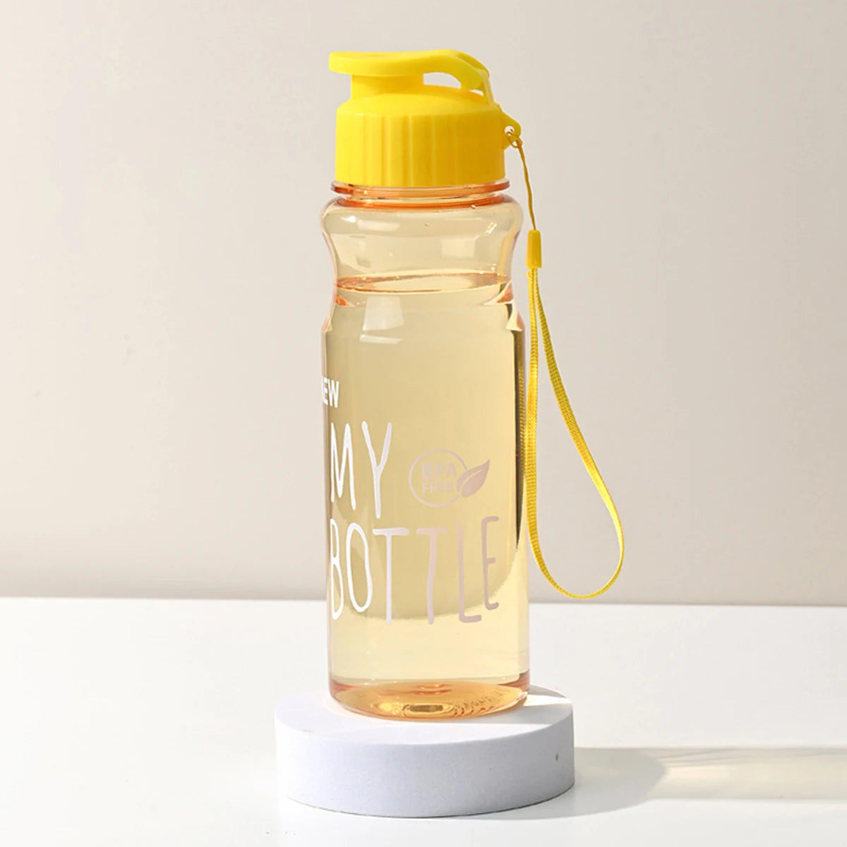 550ml Sports Water Bottle – Portable, Leak-Proof with Flip Cap & Carry Strap