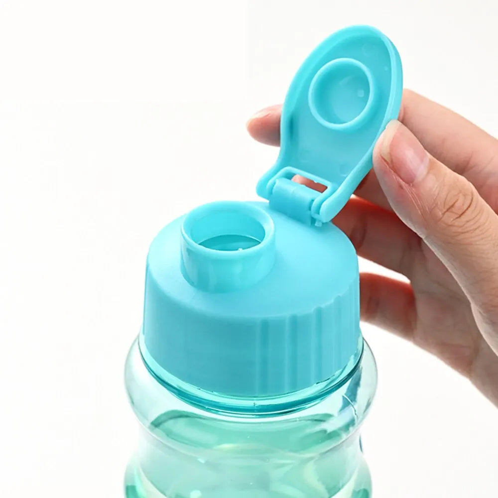 550ml Sports Water Bottle – Portable, Leak-Proof with Flip Cap & Carry Strap