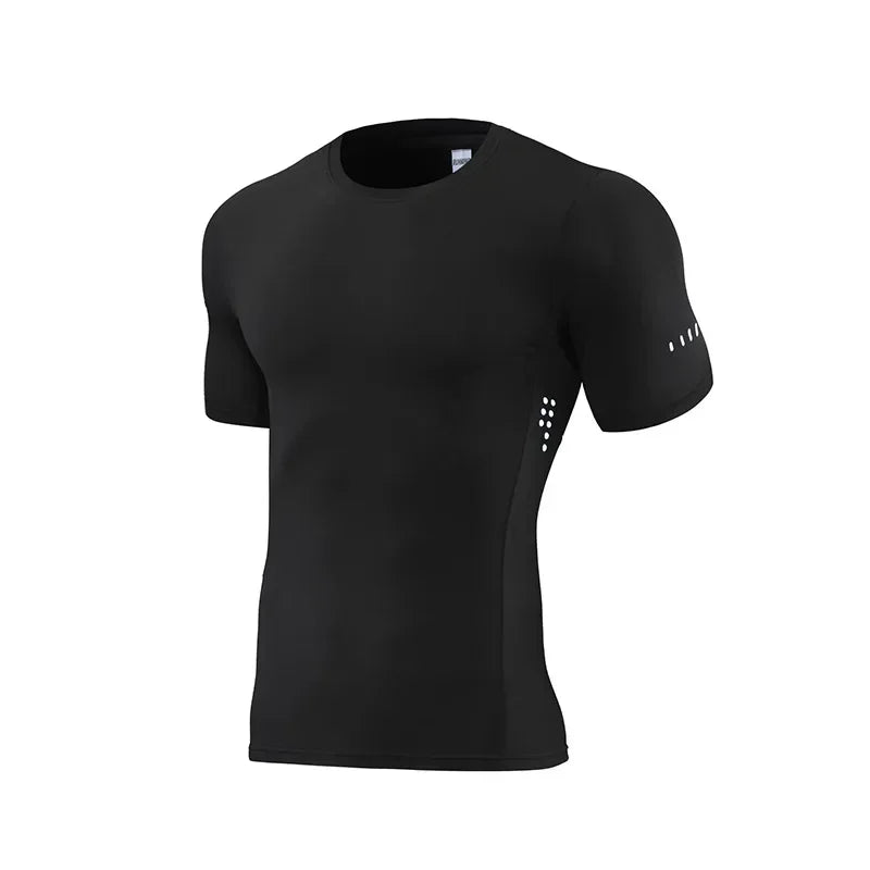 Men's Long Sleeve Gym T-Shirt – Compression Fit, Quick-Dry Training Top