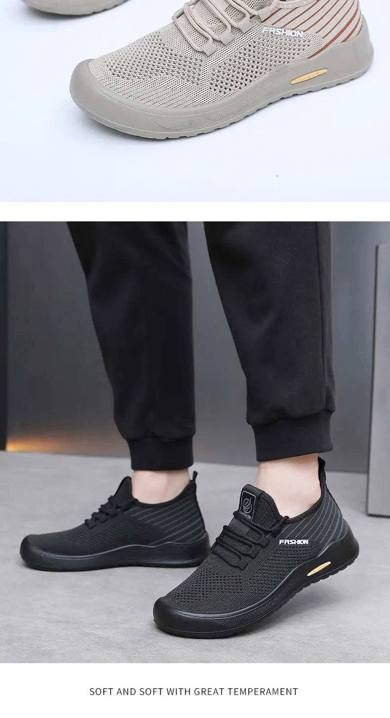 Men's Summer Walking Shoes – Breathable, Comfortable & Anti-Slip