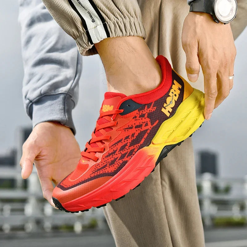 Men's Running Shoes – Lightweight, Breathable, Comfortable Lace-Up Sneakers