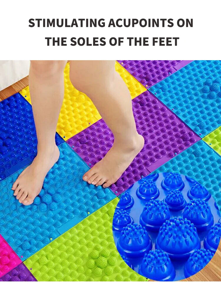 Acupressure Foot Massage Mat – Reflexology & Anti-Slip Wellness Pad