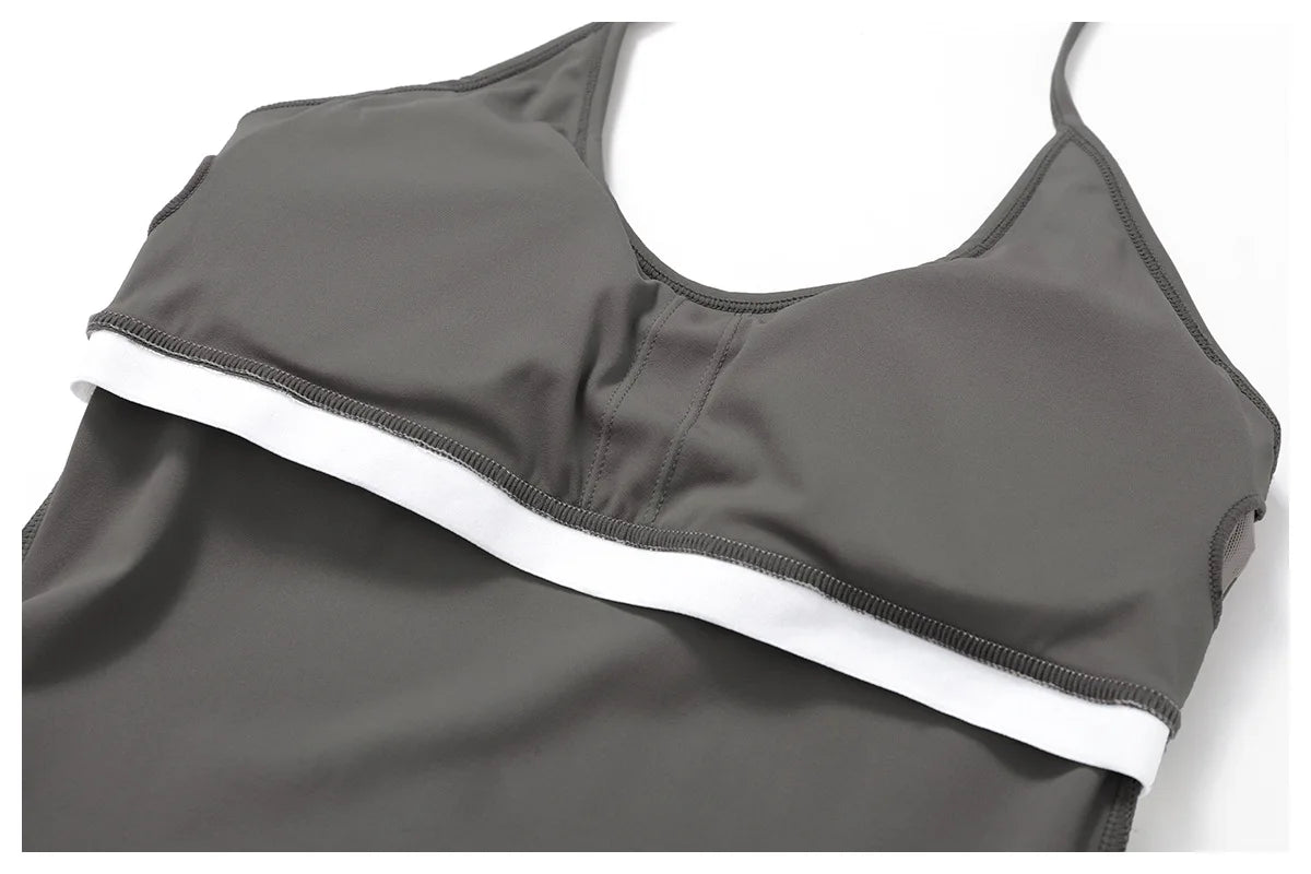 2-Piece Women's Yoga Set – Flared Trousers & Sports Bra Crop Top