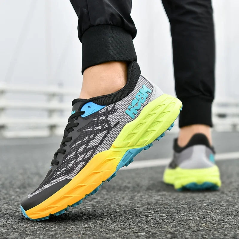 Men's Running Shoes – Lightweight, Breathable, Comfortable Lace-Up Sneakers