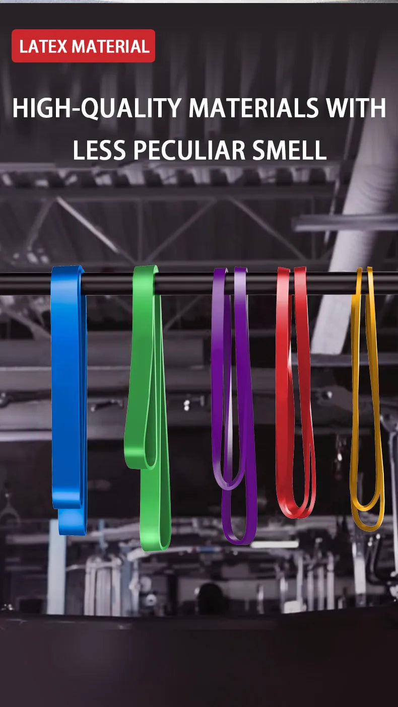 Resistance Band Set – Pull-Up Assistance & Stretch Bands for Home Workouts