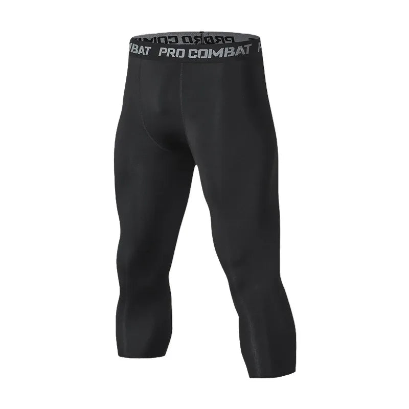 Men's Compression Tights – Cool Dry Leggings for Running & Workout