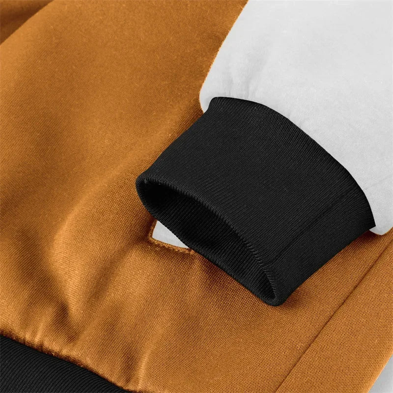 Men's Varsity Hoodie Jacket – Streetwear Baseball Bomber