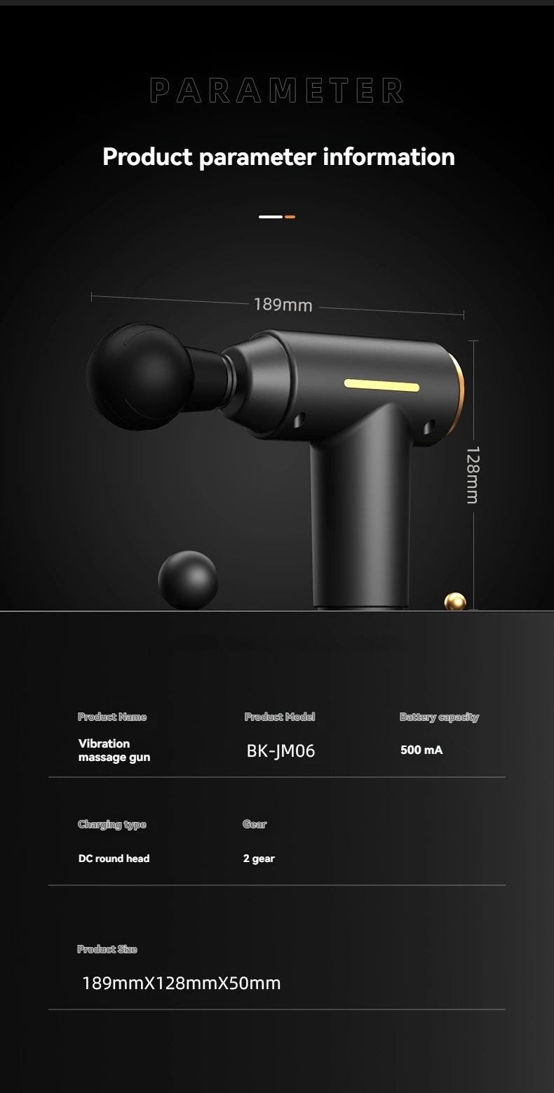 Portable Fascia Gun Muscle Relaxation Massager