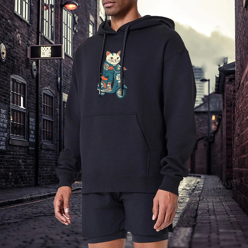Men's Casual Long Sleeve Hoodie