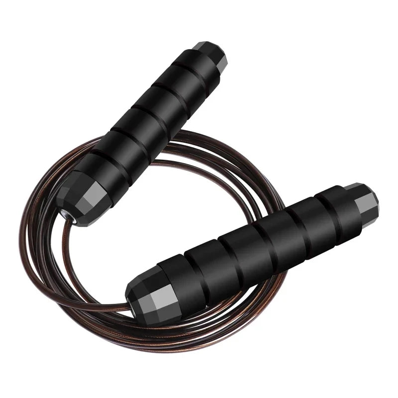 Adjustable Steel Wire Speed Jump Rope – For Fitness & Training Workouts
