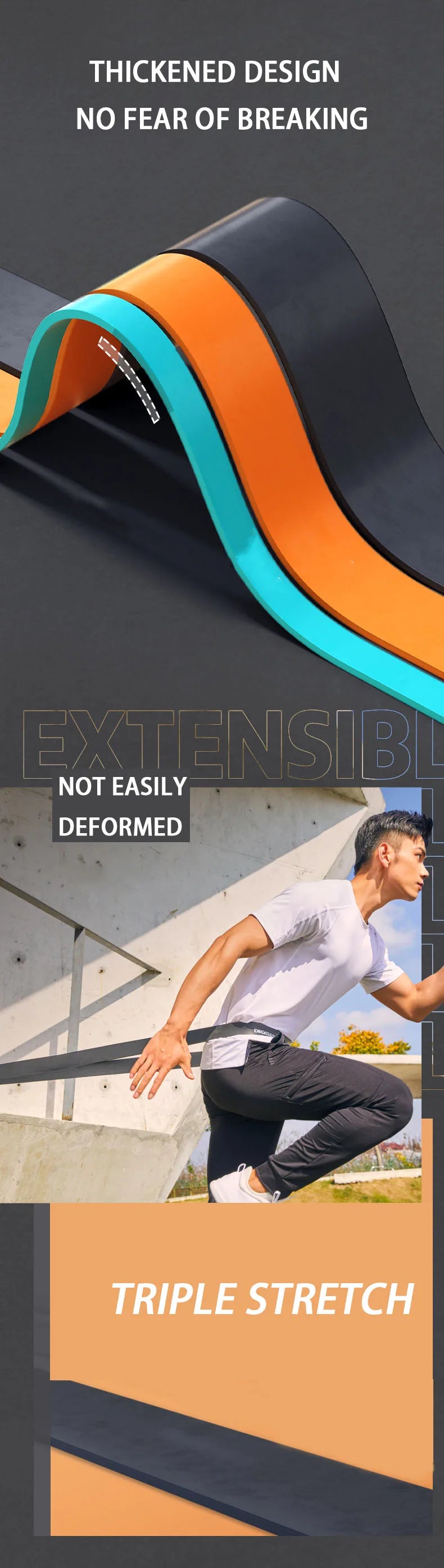 Resistance Band Set – Pull-Up Assistance & Stretch Bands for Home Workouts