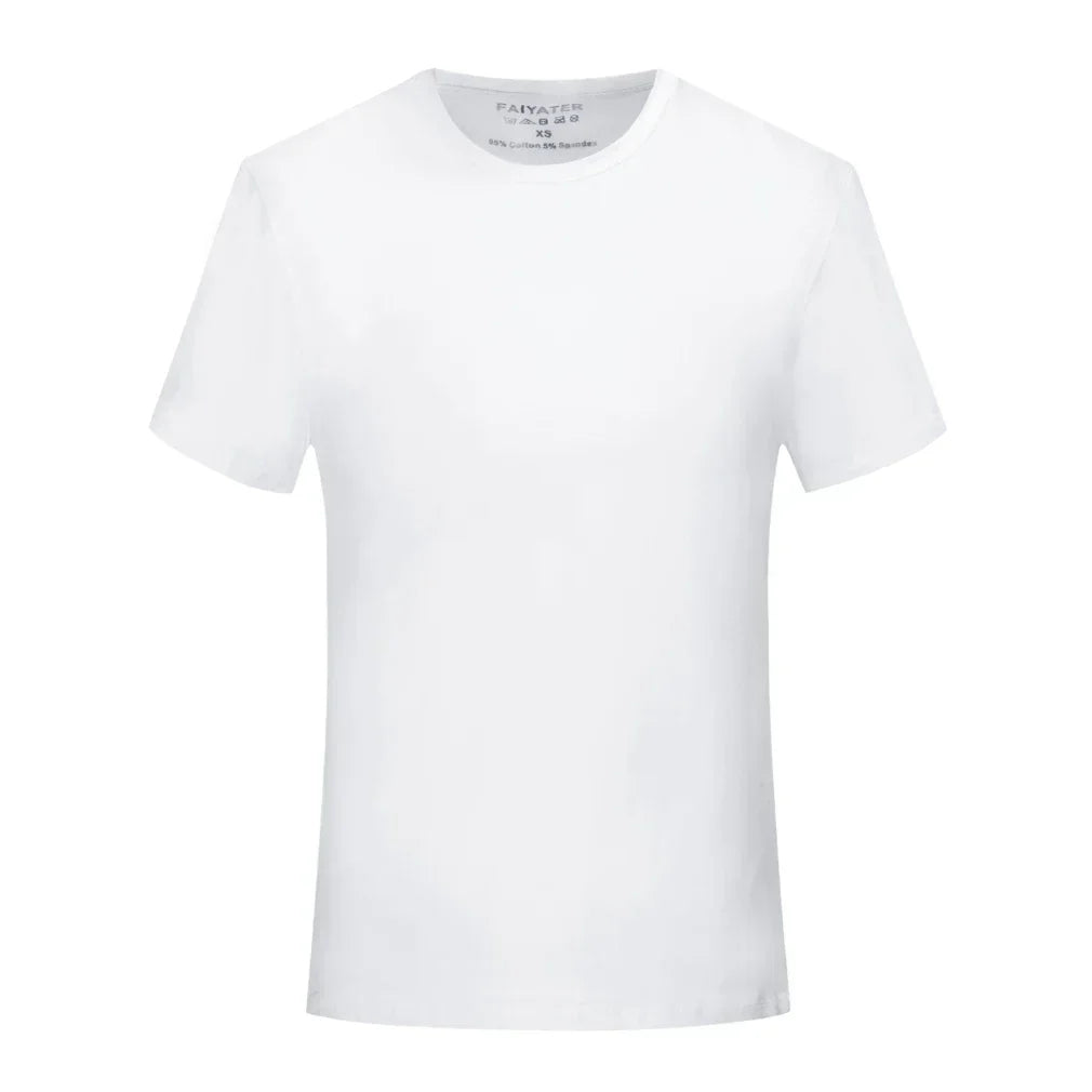 Men's Fitness T-Shirt – O-Neck Tee in 6 Colors (XS–3XL)