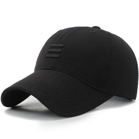 Men's Cotton Baseball Cap – Adjustable Summer Hat for Men & Women