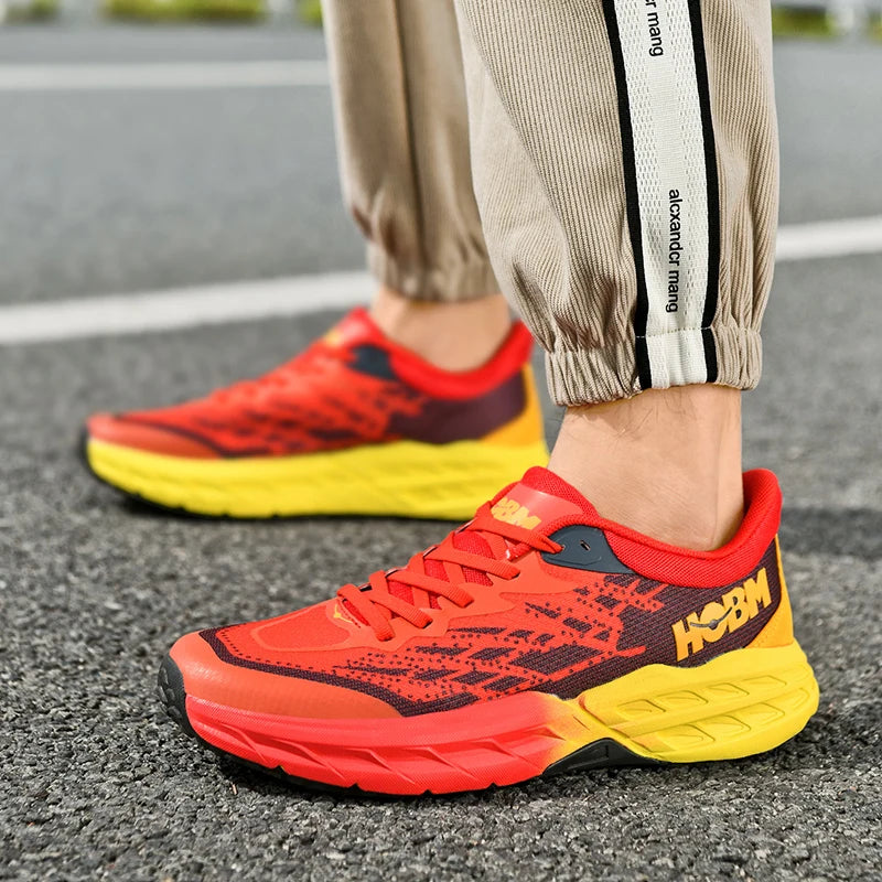 Men's Running Shoes – Lightweight, Breathable, Comfortable Lace-Up Sneakers