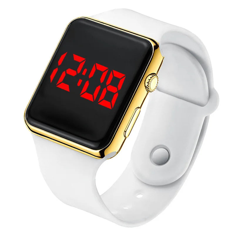 Unisex Sports Watch – LED Digital, Fashionable Silicone Strap