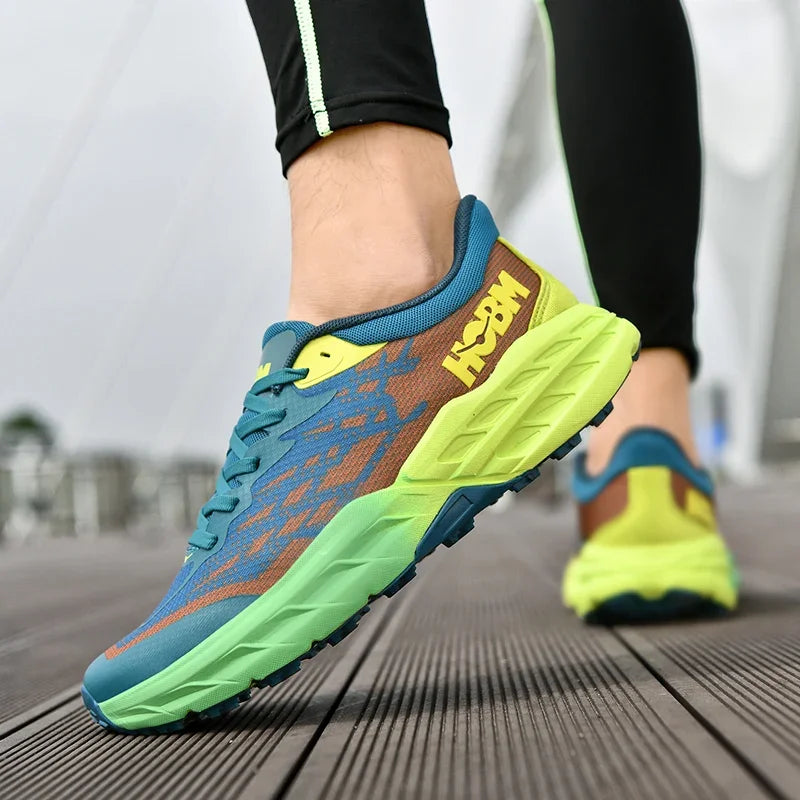 Men's Running Shoes – Lightweight, Breathable, Comfortable Lace-Up Sneakers