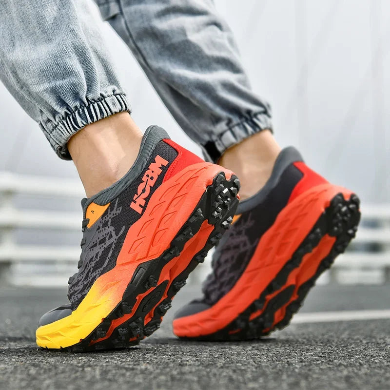 Men's Running Shoes – Lightweight, Breathable, Comfortable Lace-Up Sneakers