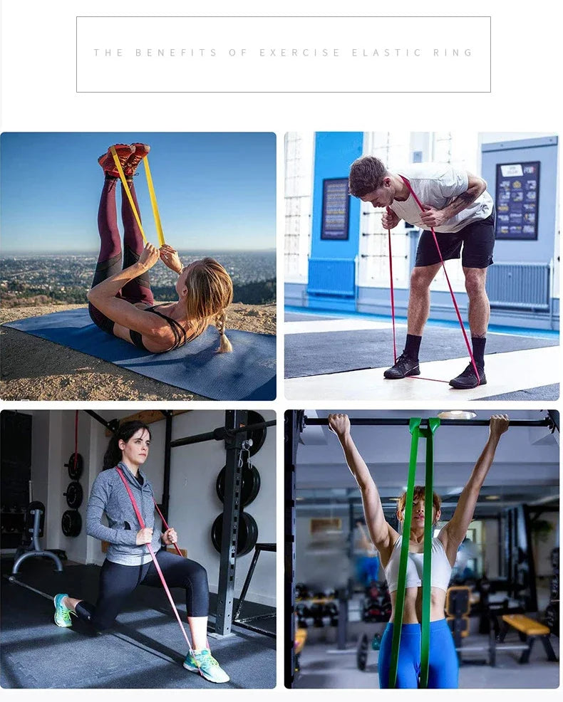Resistance Pull-Up Assistance Bands – Heavy Stretch Workout & Therapy Bands