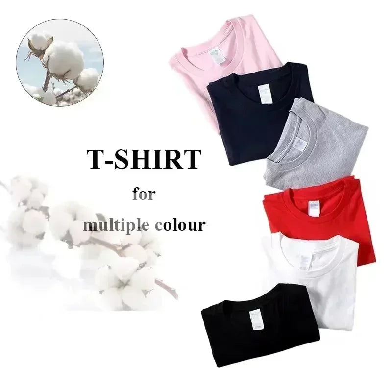 Men's T-Shirt – Summer Loose-Fit, Cool & Heavyweight Cotton