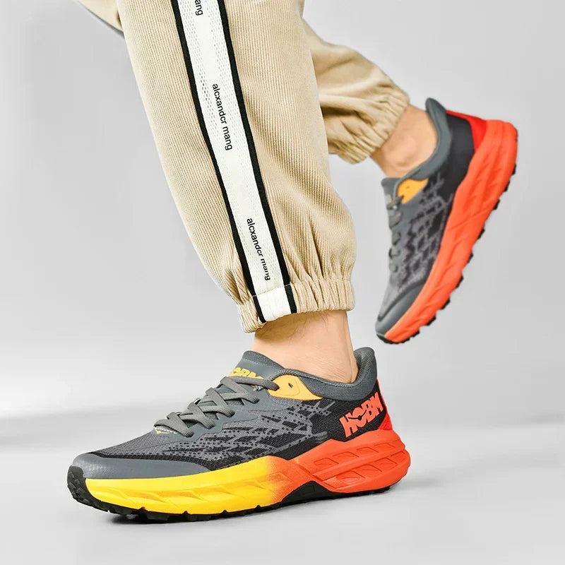 Men's Running Shoes – Lightweight, Breathable, Comfortable Lace-Up Sneakers
